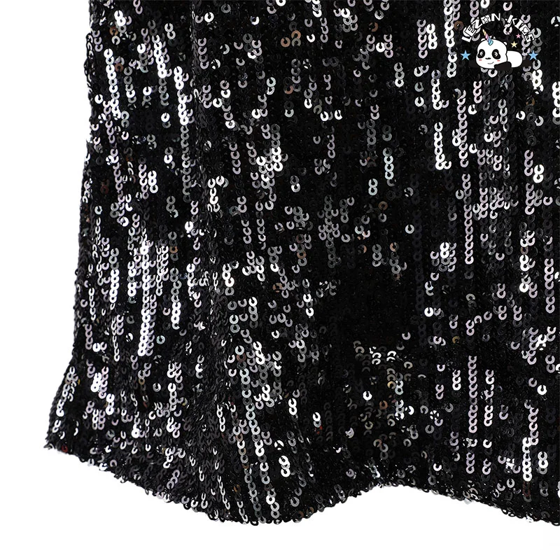 LEZONKIDS - Customizable Summer Wholesale Girls Sequin Dress Princess Kids Suspender Sequin Girl Dresses